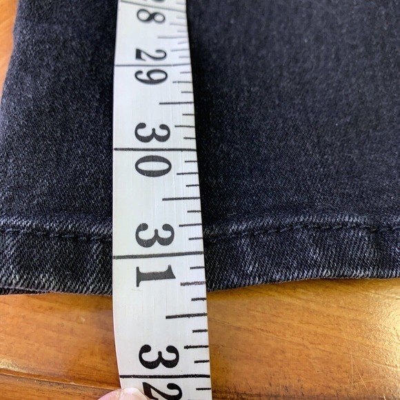 LEVI STRAUSS & CO Gold Slim Fit Men’s Black Jeans Stretch Denim Sz 36x32 - Picture 10 of 11